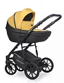Детская коляска Riko Basic Pacco 3 в 1 Желтый — Фото