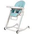 Стульчик для кормления Polini Kids Mirum 590 Бирюзовый — Фото