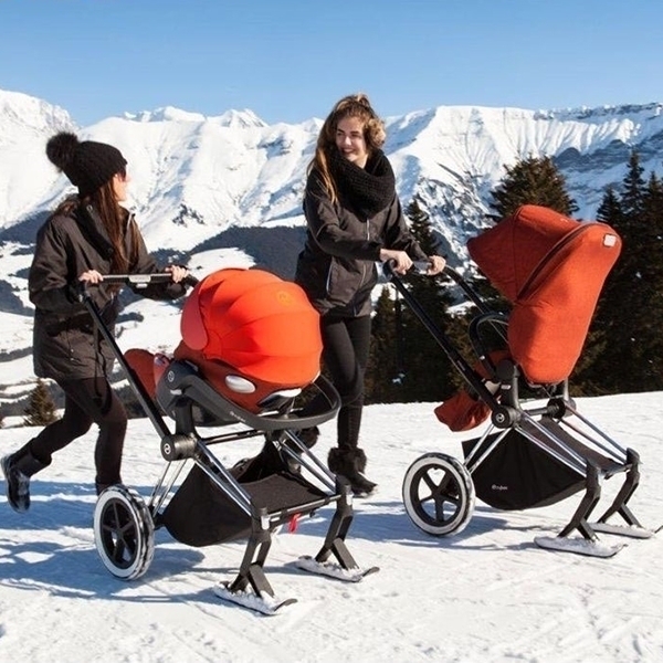 Полозья для коляски Cybex Priam — как выглядит в жизни