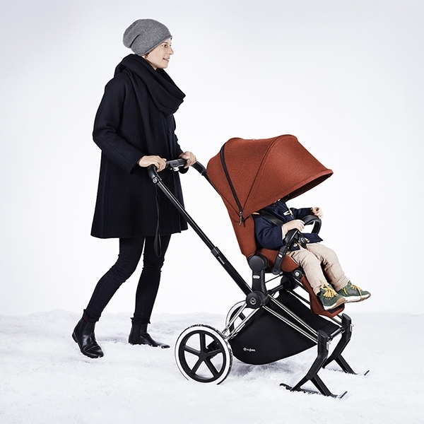 Полозья для коляски Cybex Priam — как выглядит в жизни