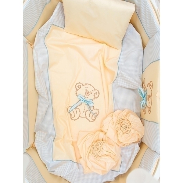 Комплект для овальной кроватки Valle Peekaboo 8 пр.