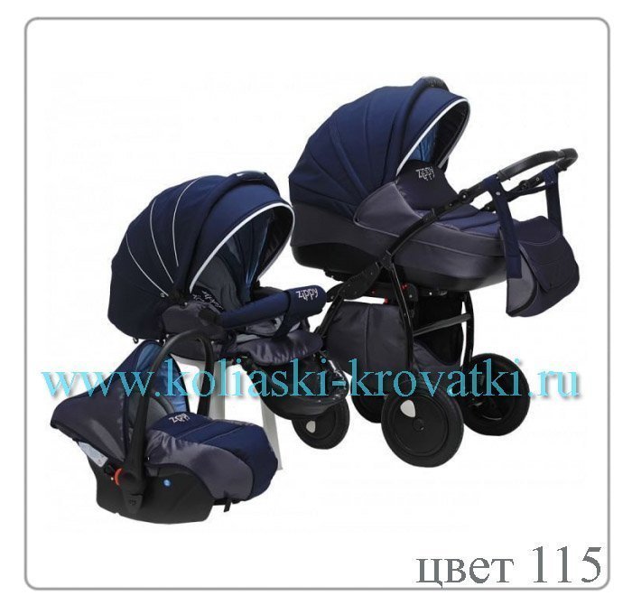 Детская коляска Tutis Zippy Silver Plus 3 в 1 фото 22