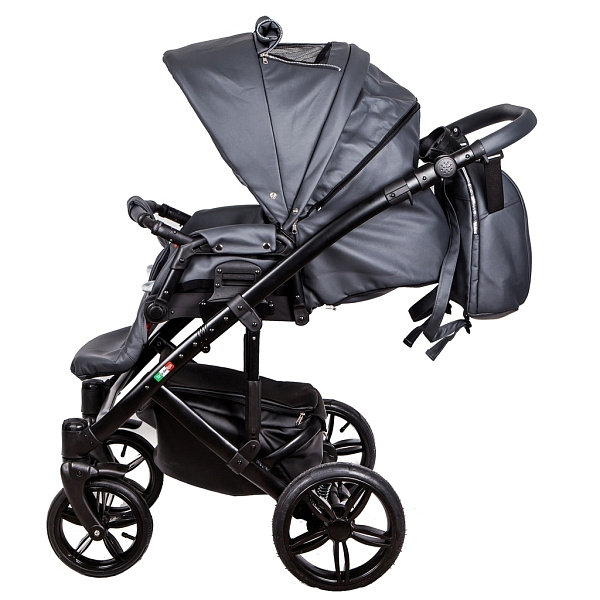 Детская коляска Ray Eterno 3 в 1, эко-кожа фото 6