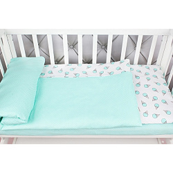 Комплект белья в кроватку WB AmaroBaby Baby Boom Мороженки, 3 предмета Комплект белья в кроватку WB AmaroBaby Baby Boom Мороженки, 3 предмета