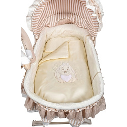 Набор постели в люльку Kids Fashion Bunny Love, 6 предметов Набор постели в люльку Kids Fashion Bunny Love, 6 предметов
