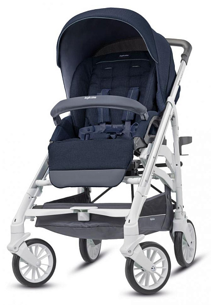 Детская коляска Inglesina Trilogy System Duo 2 в 1 на шасси Trilogy Slate White фото 2