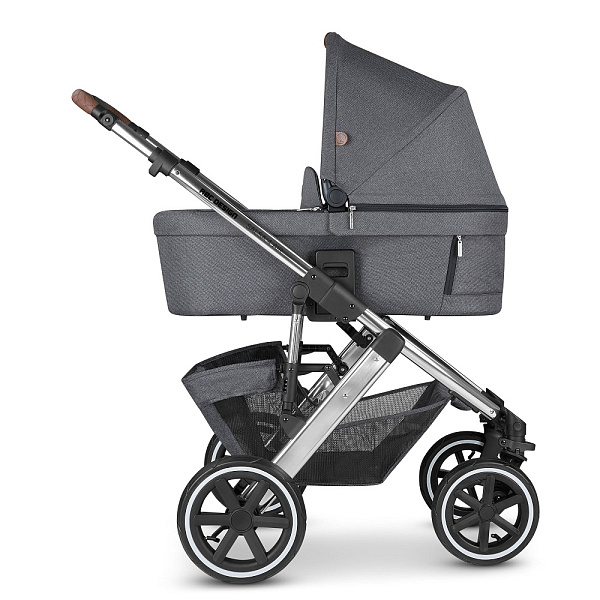 Детская коляска ABC-Design Salsa 4 Air 2023 2 в 1 на серебряной раме фото 1