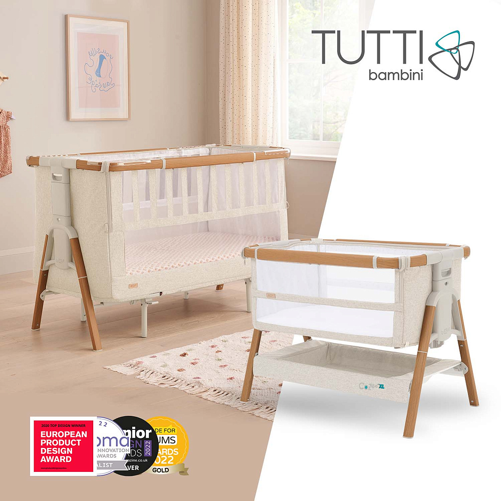 Детская кроватка-трансформер приставная Tutti Bambini CoZee XL - Фото