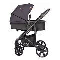Детская коляска-трансформер Sweet Baby Comfort 2 в 1 на черной раме (Grey
						
					) — Фото